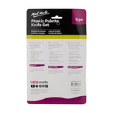 Mont Marte Plastic Palette Knife  Discovery Set  5pc