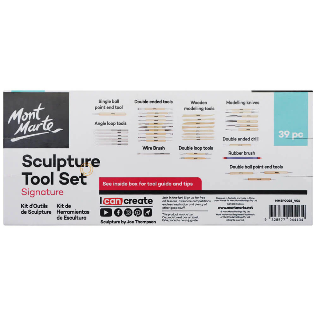 Mont Marte Pottery Tool Set Signature