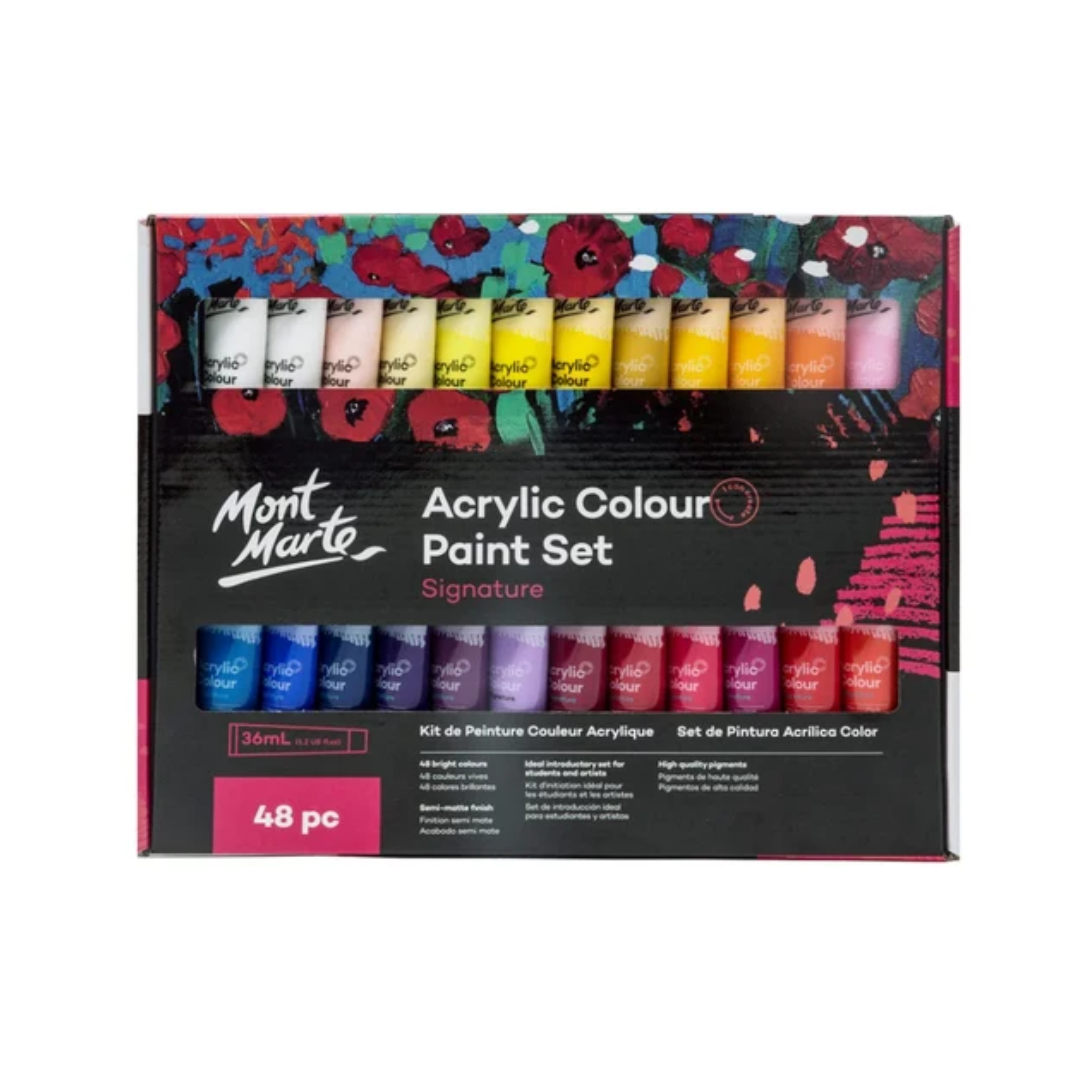 Mont Marte Signature Acrylic Colour Paint Set