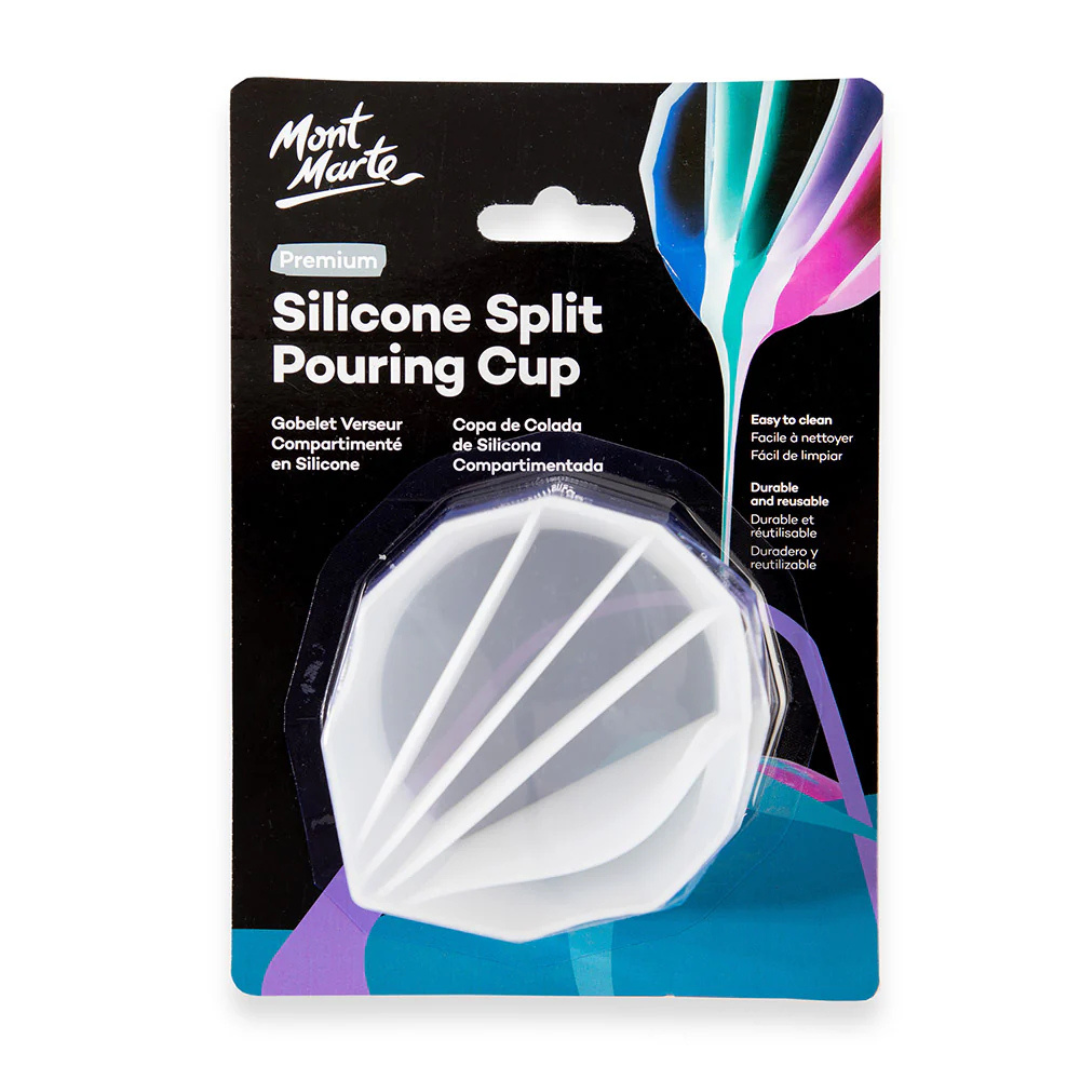 Mont Marte Silicone Split Pouring Cup Premium