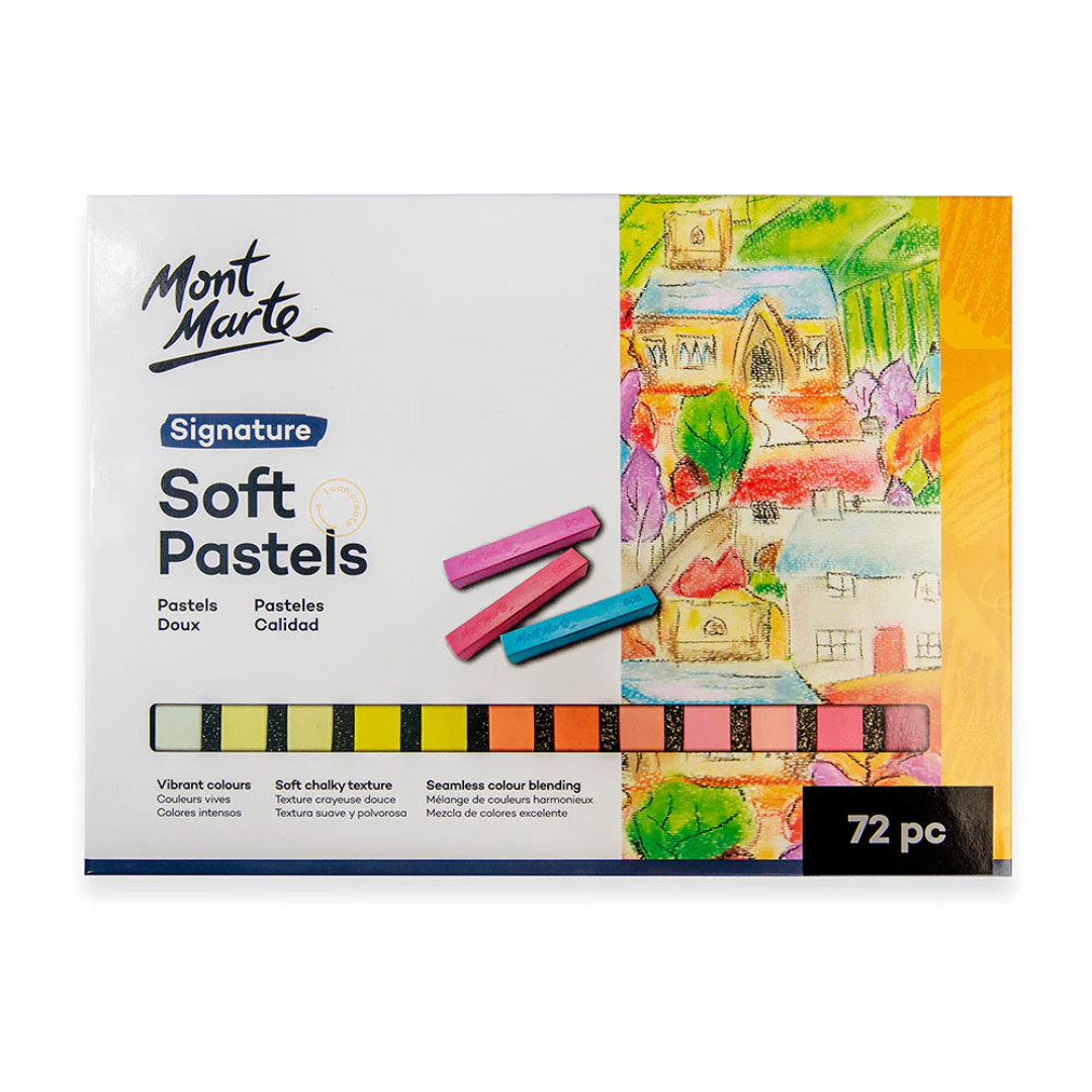 Mont Marte Soft Pastels Signature 72pc