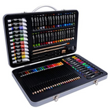 Mont Marte Studio Essentials Mixed Media Art Set,90 Pieces, Multicolor