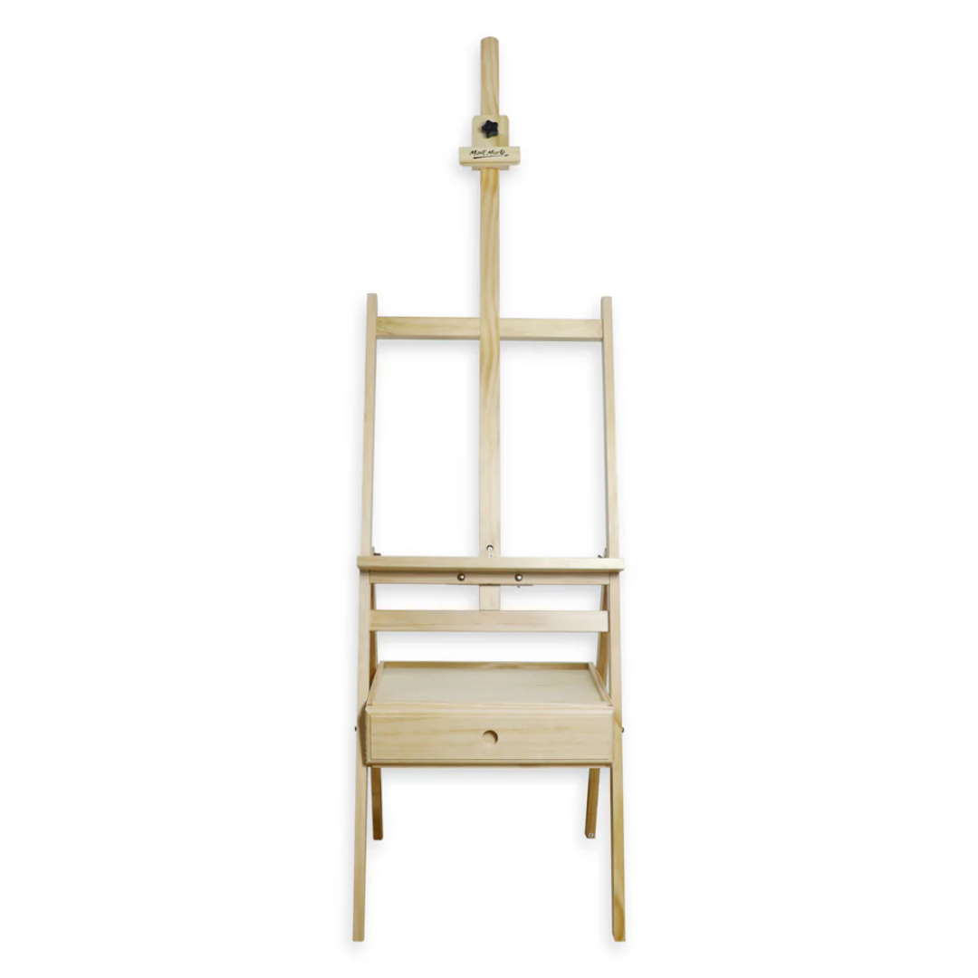 Mont Marte Box Floor Easel Discovery - Pine Wood