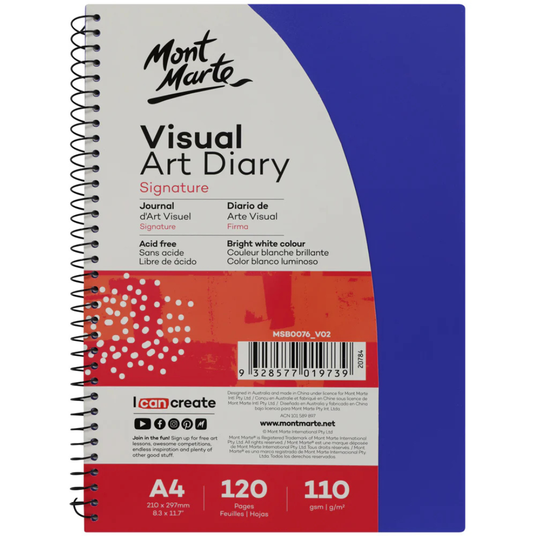 Mont Marte Visual Art Diary Signature Notebook