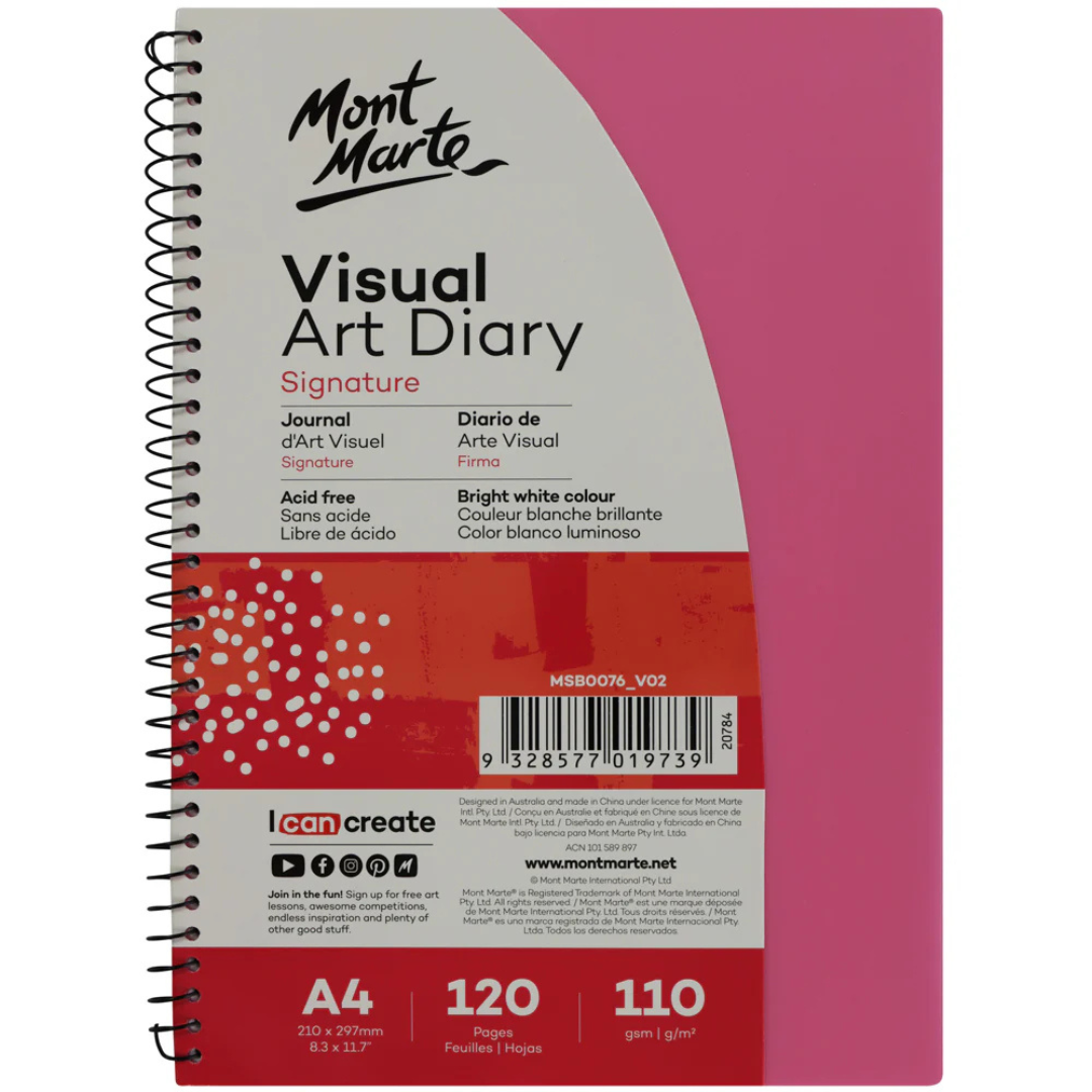Mont Marte Visual Art Diary Signature Notebook