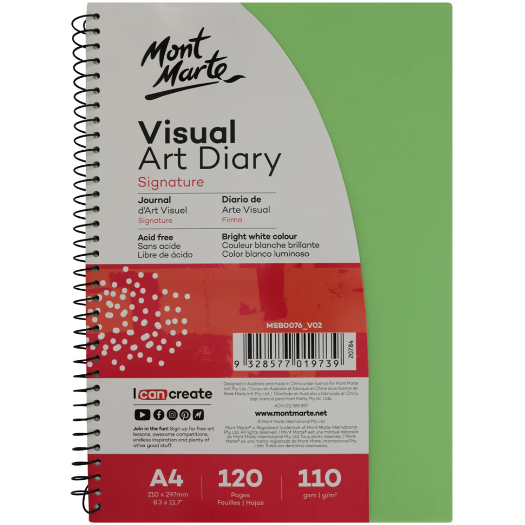 Mont Marte Visual Art Diary Signature Notebook