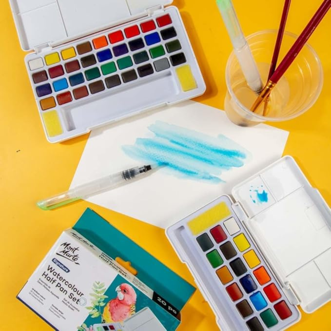 Mont Marte Watercolour Half Pan Set