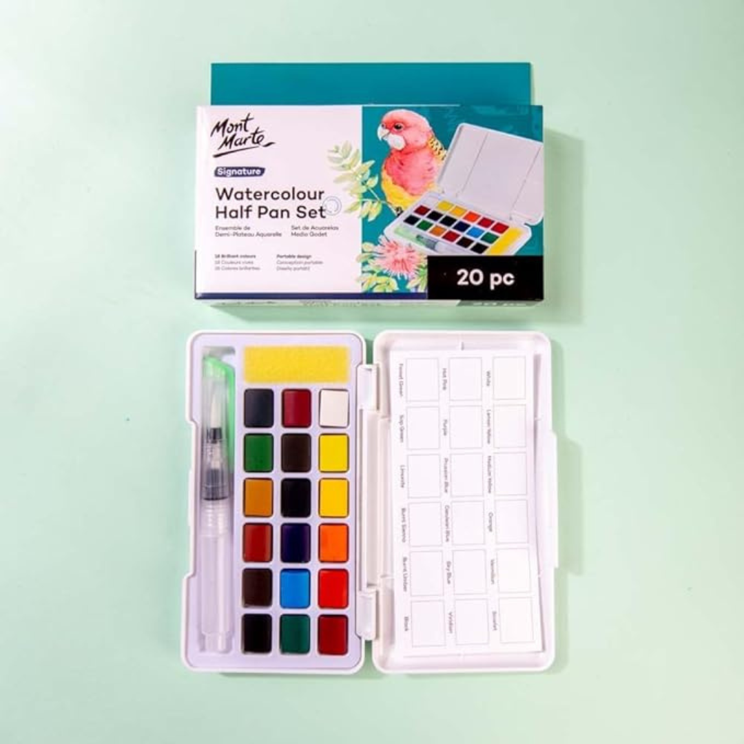 Mont Marte Watercolour Half Pan Set