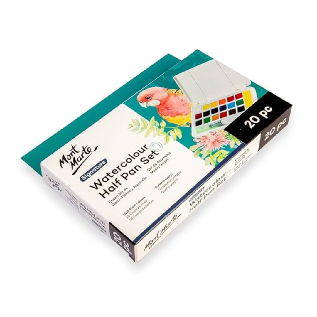 Mont Marte Watercolour Half Pan Set