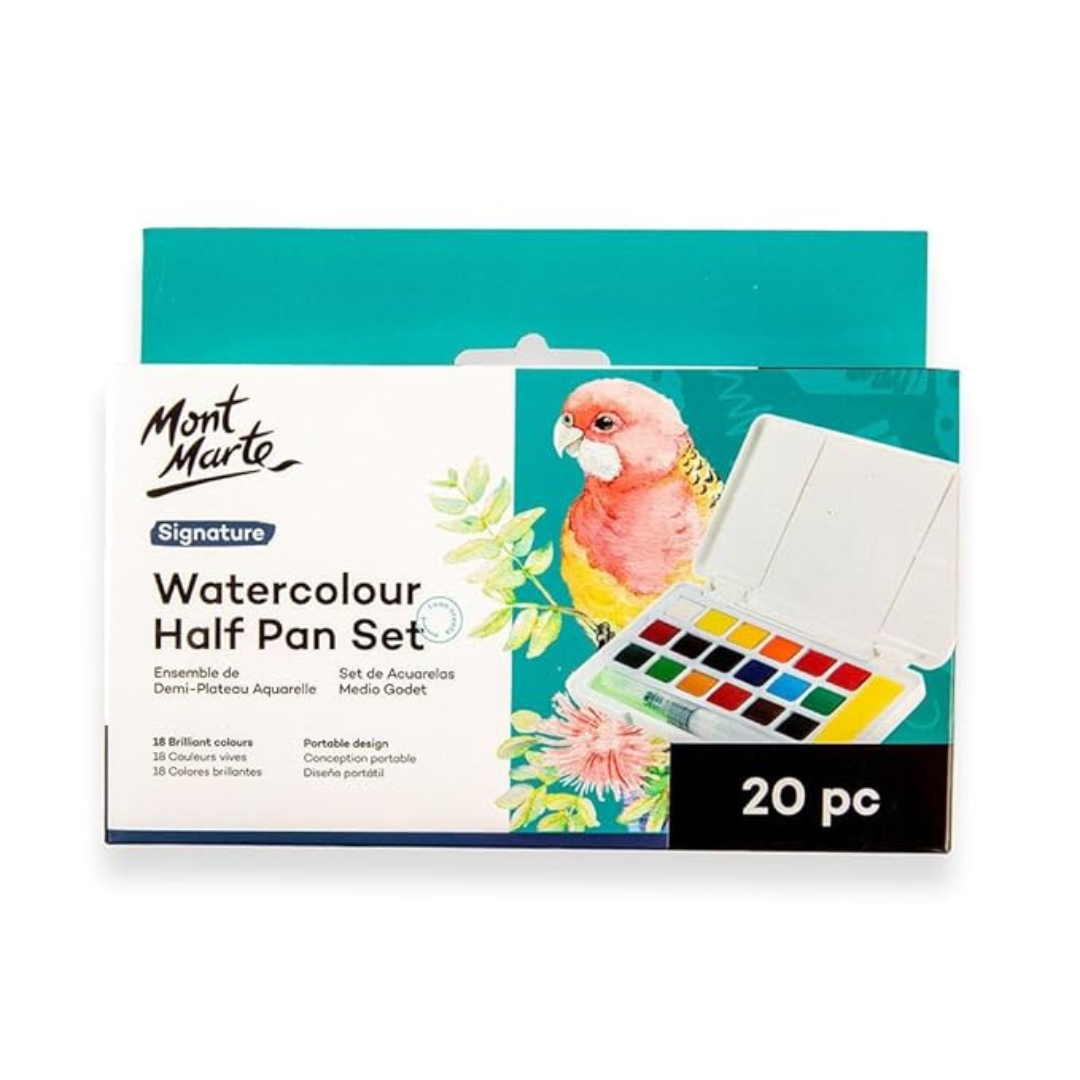 Mont Marte Watercolour Half Pan Set