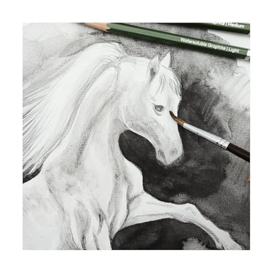 Mont Marte Watersoluble Graphite Pencils Signature 5pc
