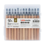 Mont Marte Wood Carving Set Premium 12pc