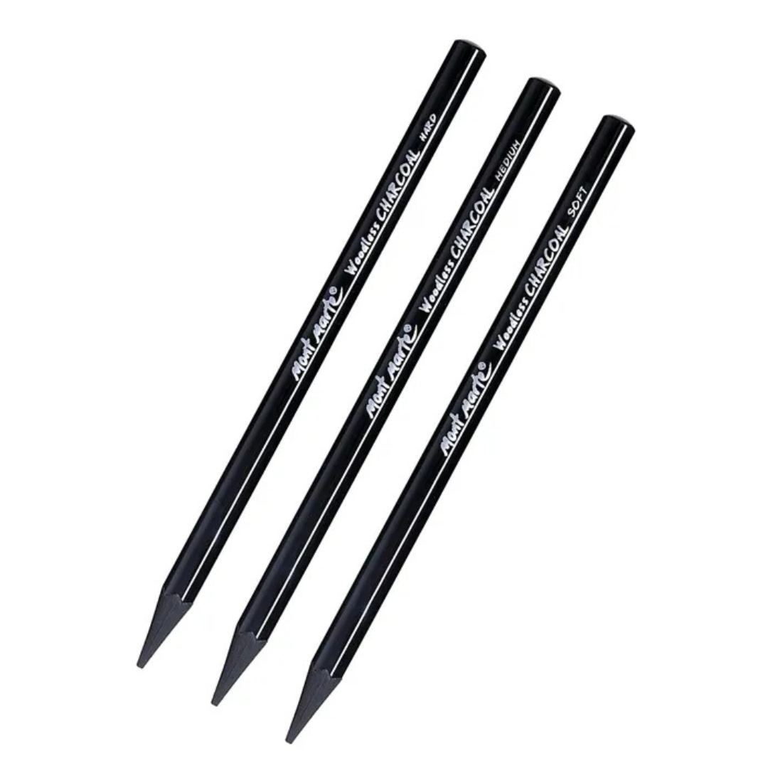 Mont Marte Woodless Charcoal Pencils – Signature