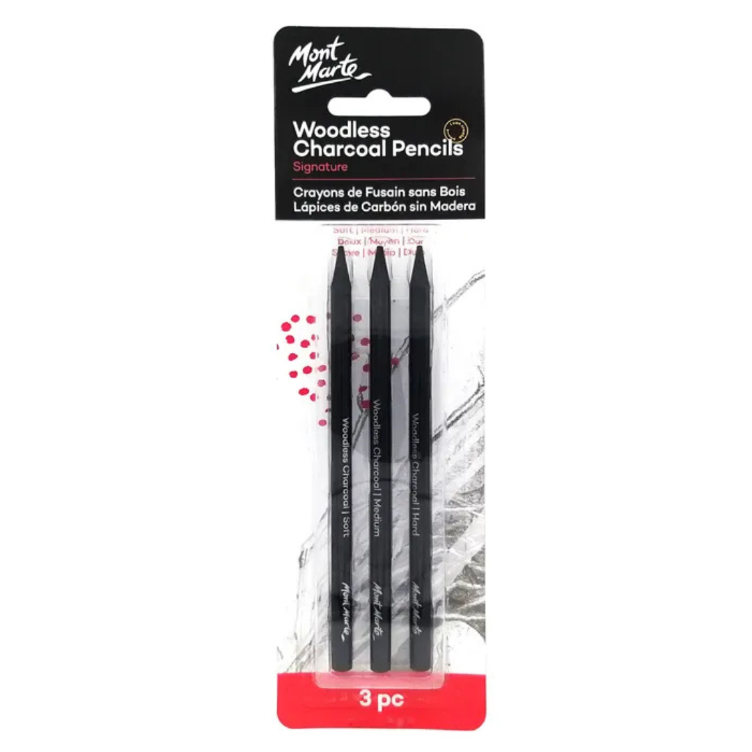 Mont Marte Woodless Charcoal Pencils – Signature