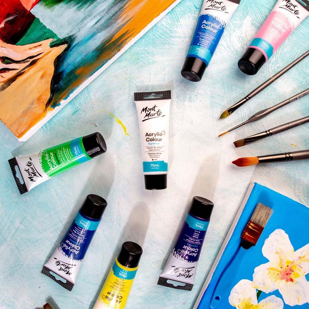 Mont Marte 75ml Acrylic Colour Paint