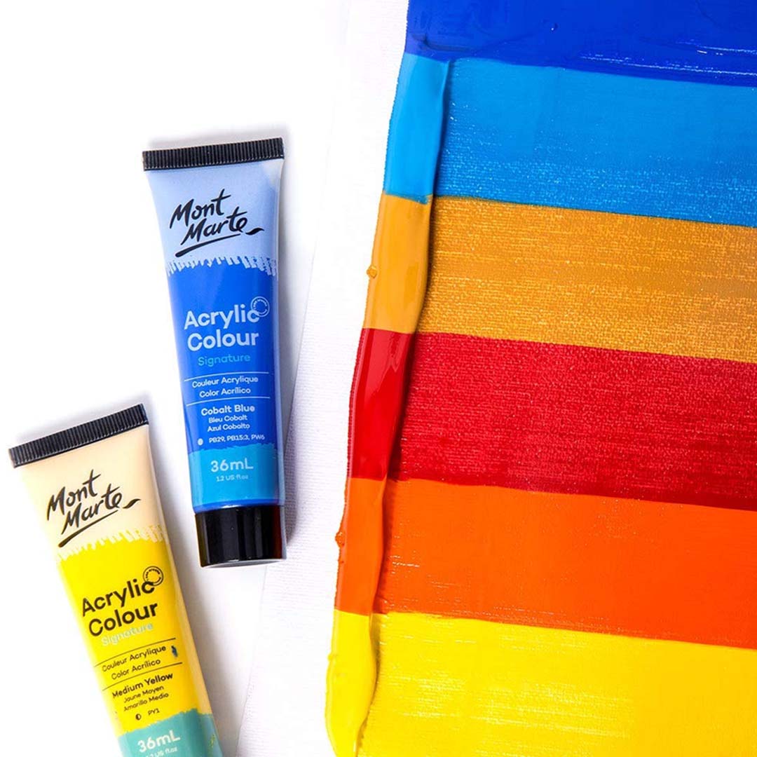 Mont Marte Acrylic Multicolor Paint Set