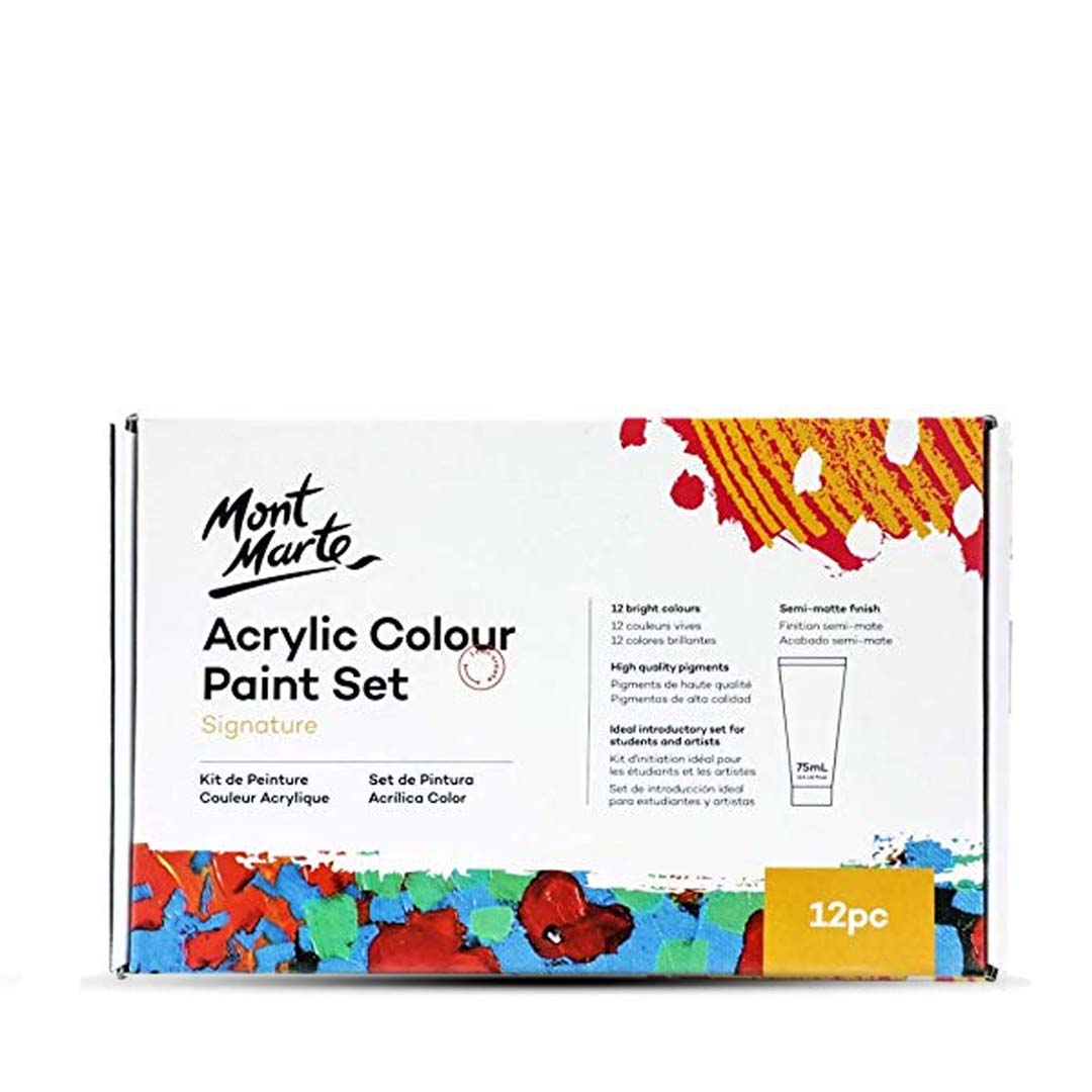 Mont Marte Acrylic Multicolor Paint Set
