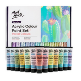 Mont Marte Acrylic Colour Pastel Paint Set Signature