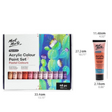 Mont Marte Acrylic Colour Pastel Paint Set Signature 48Pc