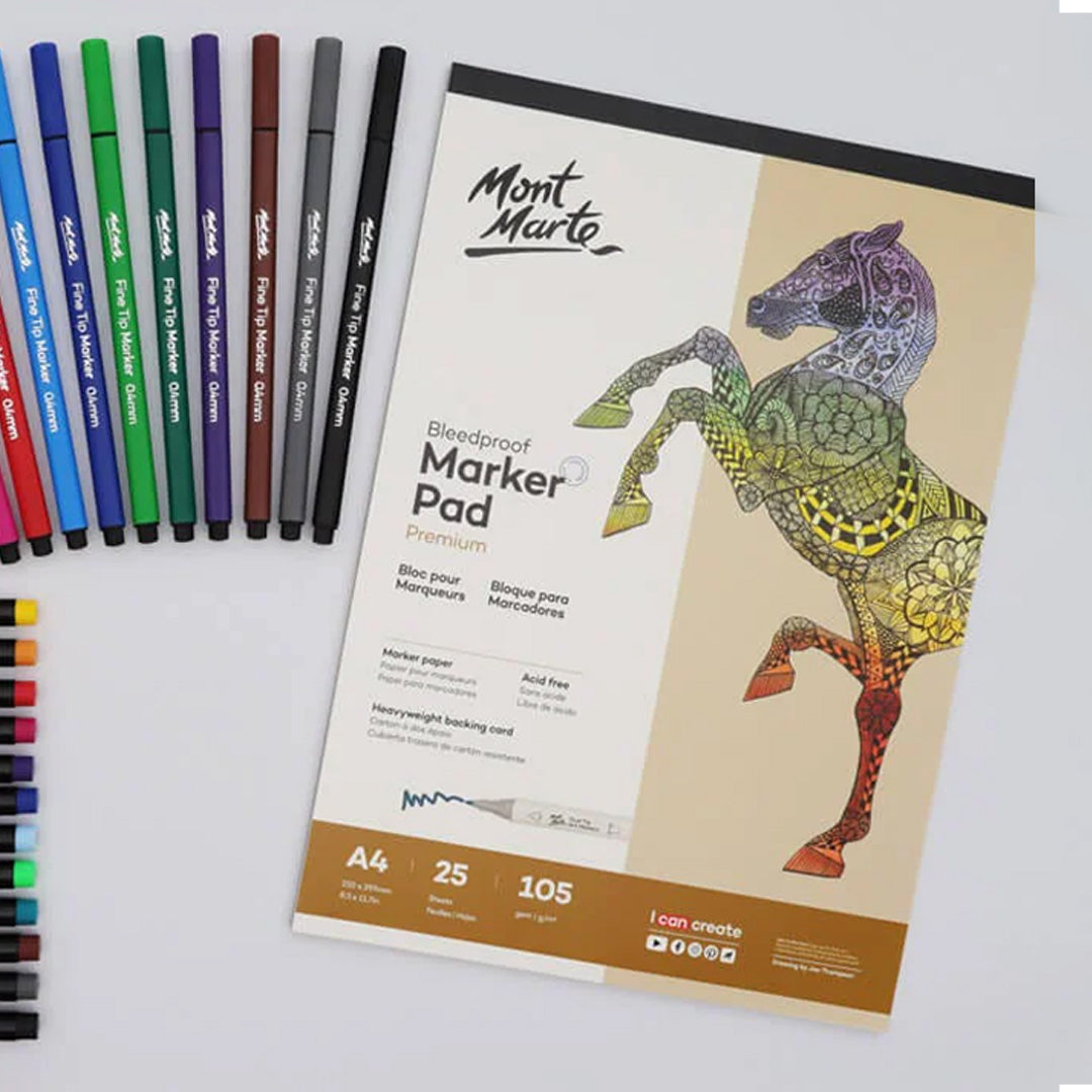 Mont Marte Premium Bleedproof Marker Pad