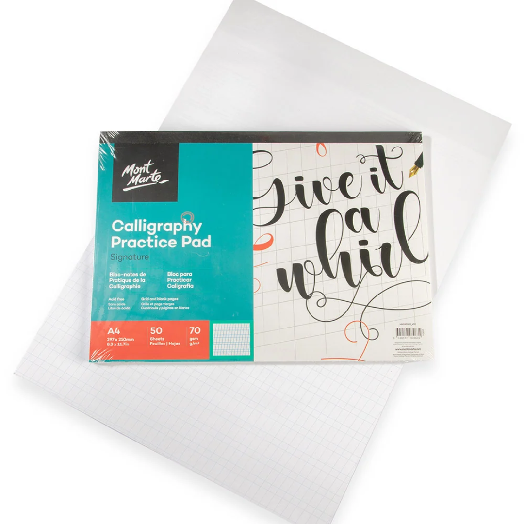Mont Marte Calligraphy Practice Pad