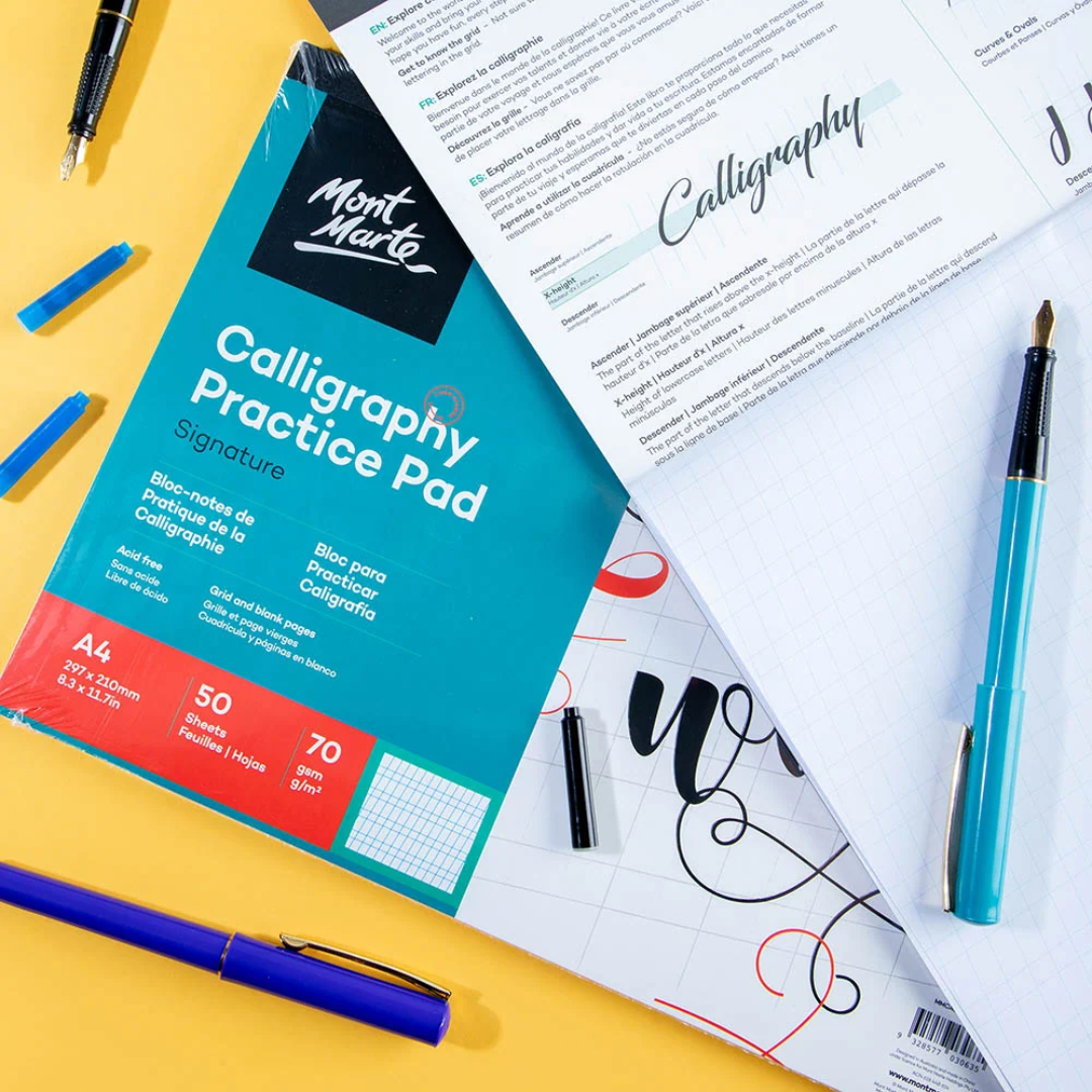 Mont Marte Calligraphy Practice Pad