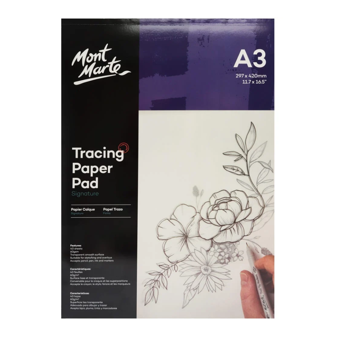 Mont Marte Tracing Paper Pad Signature