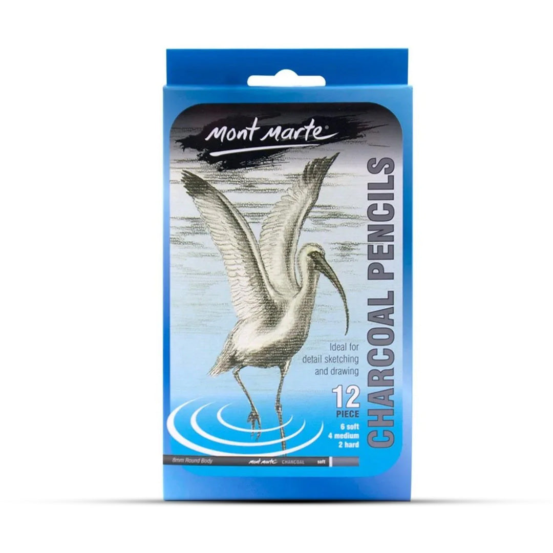 Mont Marte Charcoal Pencils Set