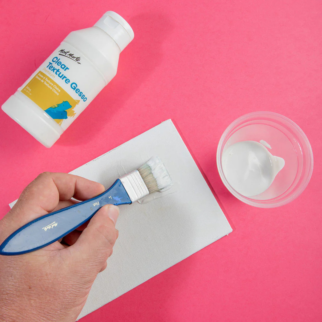 Mont Marte Clear Texture Gesso Premium 250ml