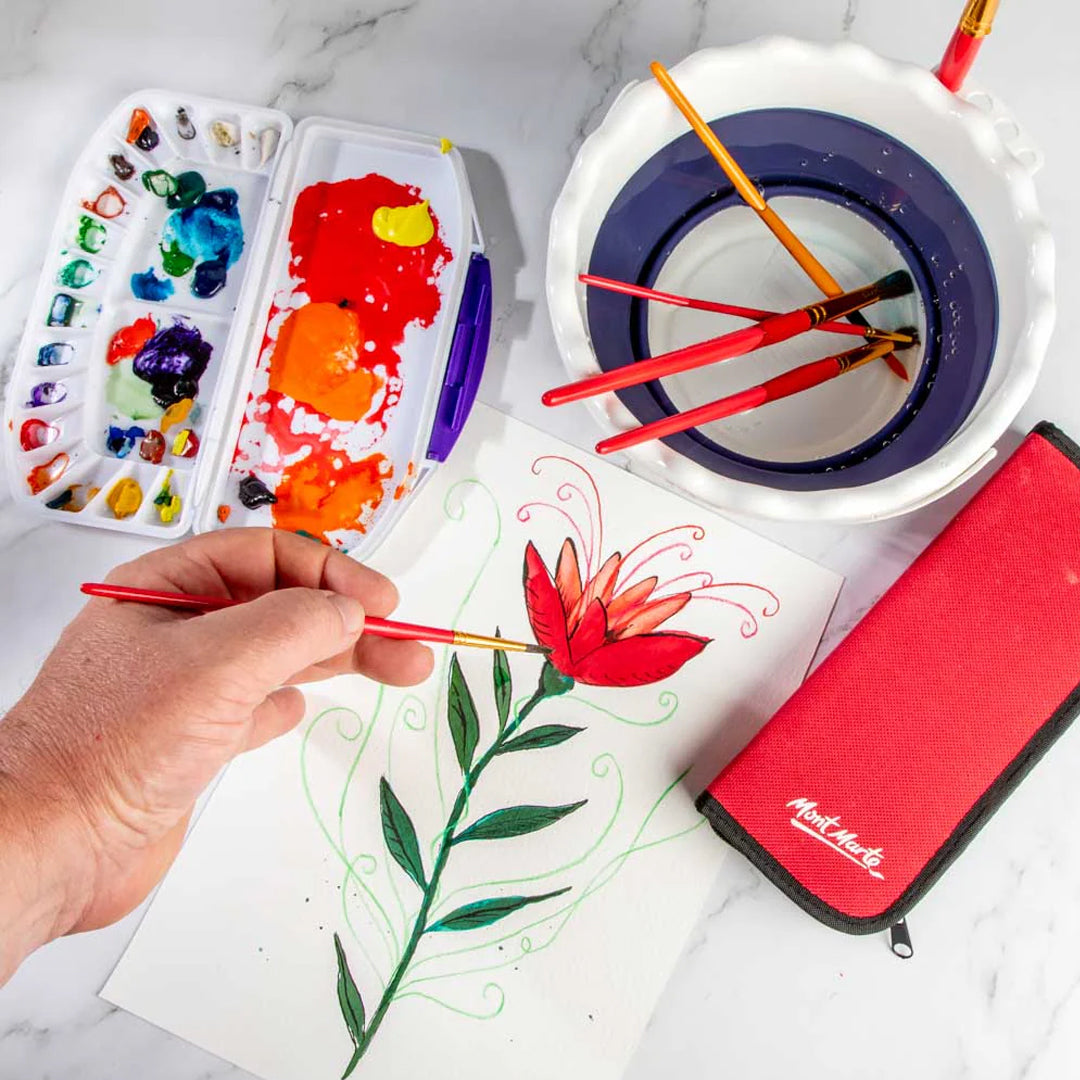 Mont Marte Collapsible Signature Brush Washer