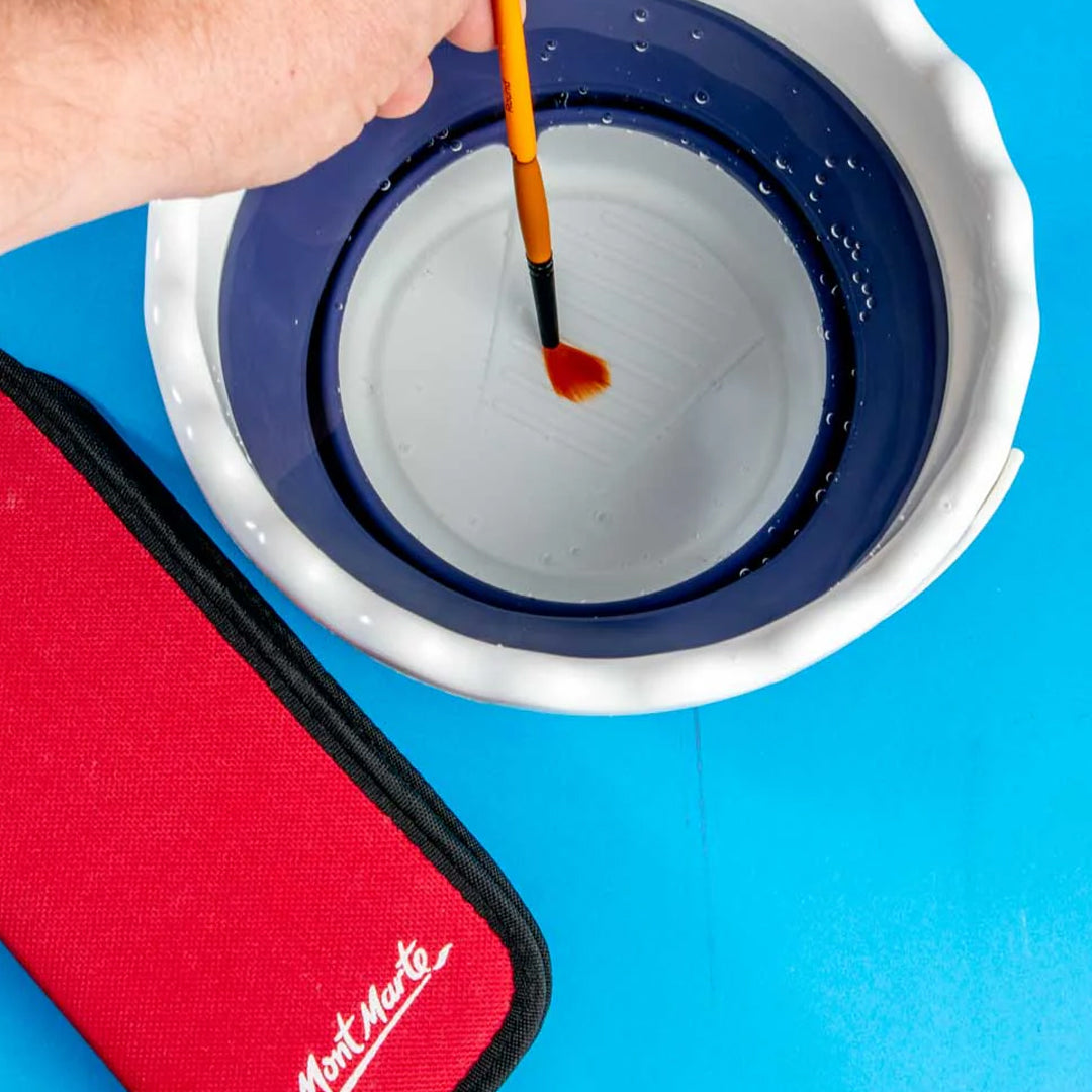 Mont Marte Collapsible Signature Brush Washer