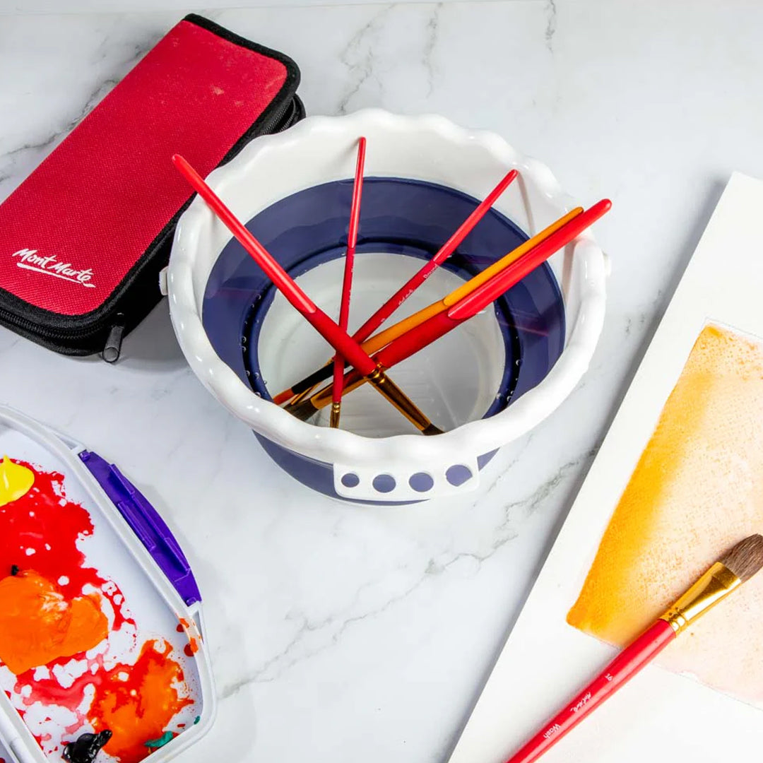Mont Marte Collapsible Signature Brush Washer