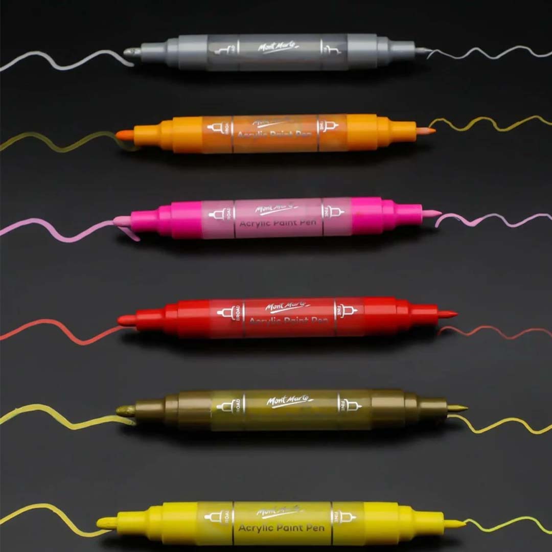 Mont Marte Signature Acrylic Paint Pens Set