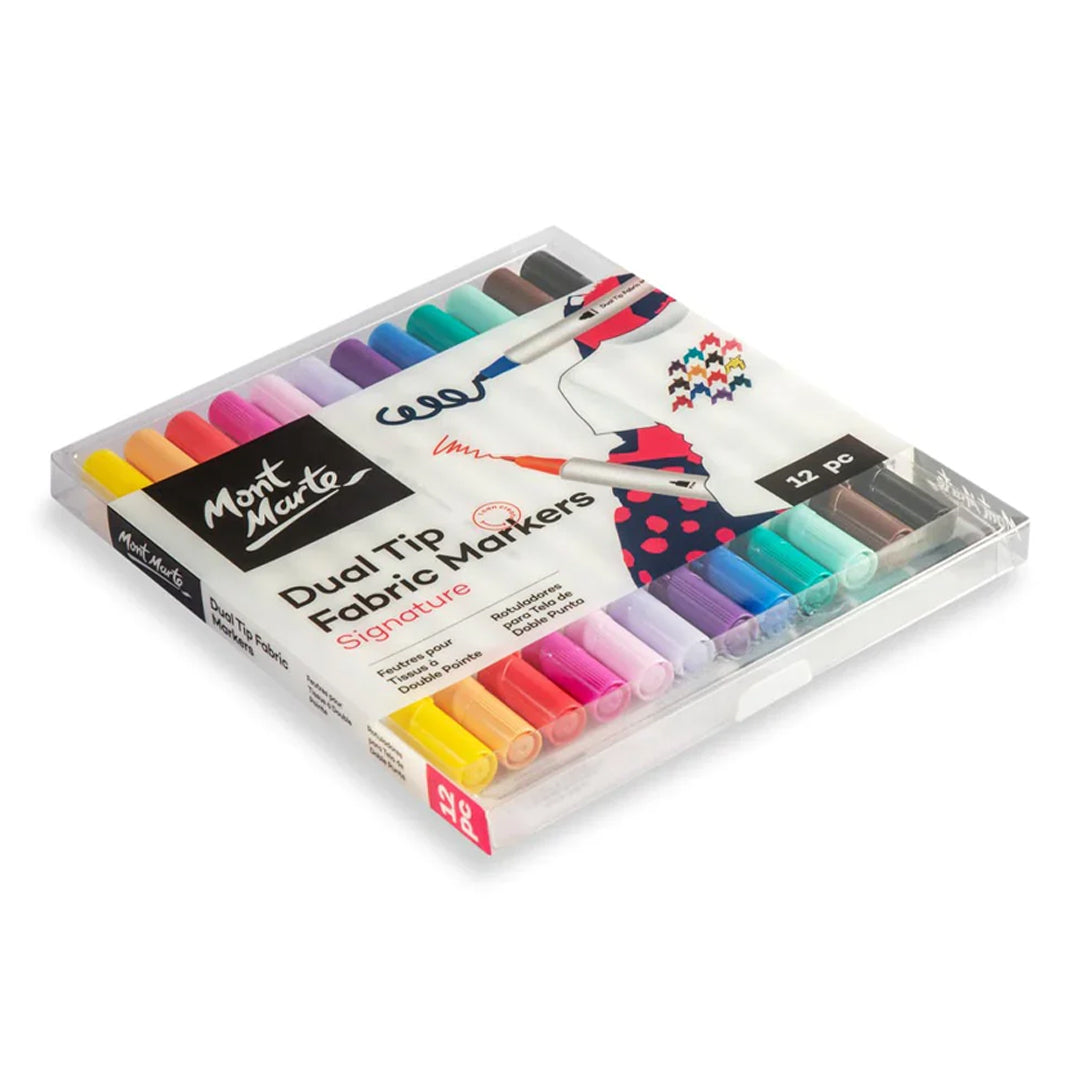 Mont Marte Fabric Markers Signature Set