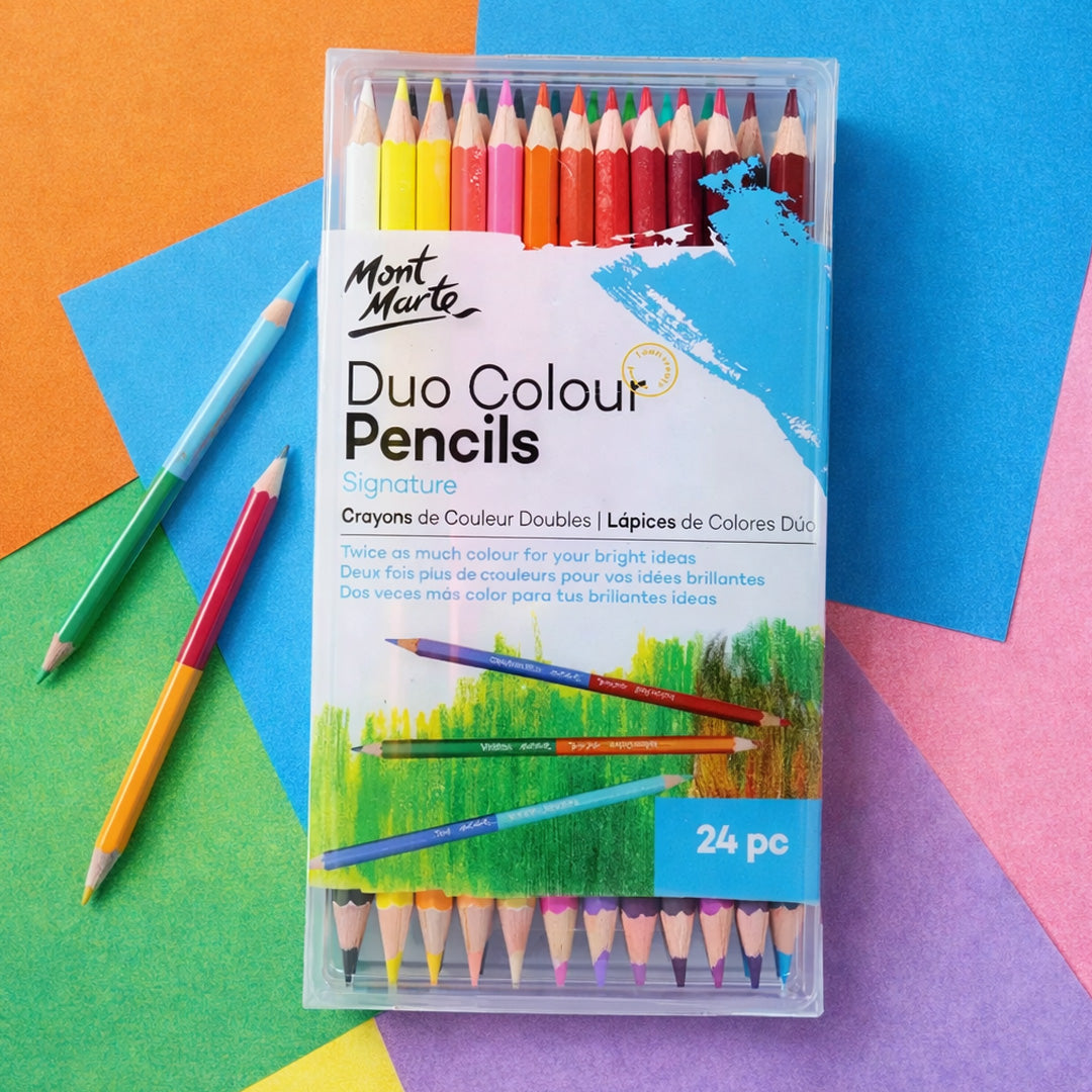 Mont Marte Duo Color Pencils Set