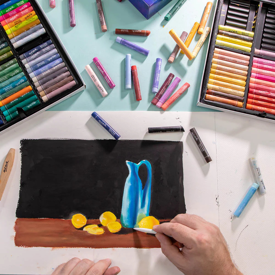 Mont Marte Extra Soft Oil Pastels Vibrant Hues Premium