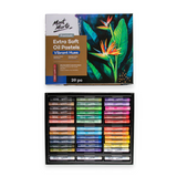 Mont Marte Extra Soft Oil Pastels Vibrant Hues Premium