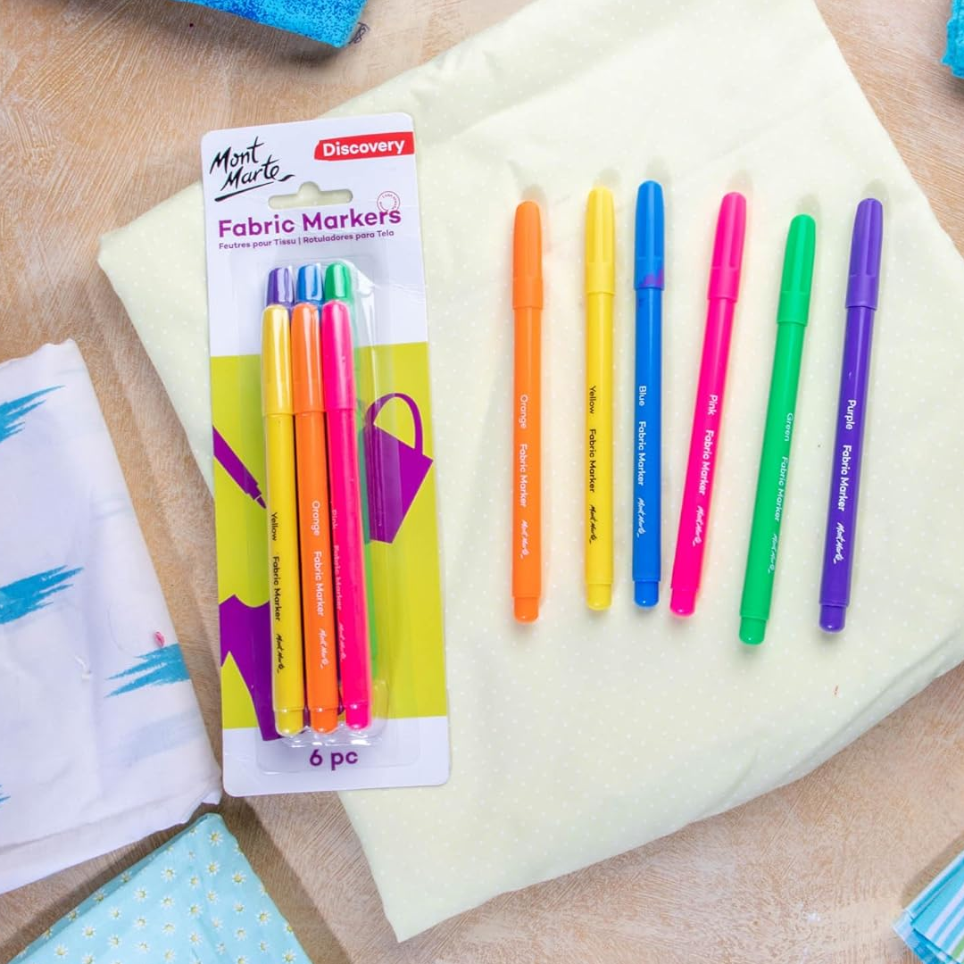Mont Marte Fabric Discovery Markers Set