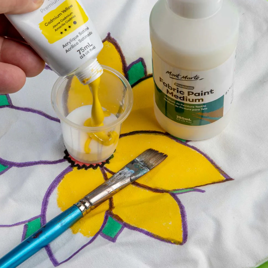 Mont Marte Medium Premium Fabric Paint