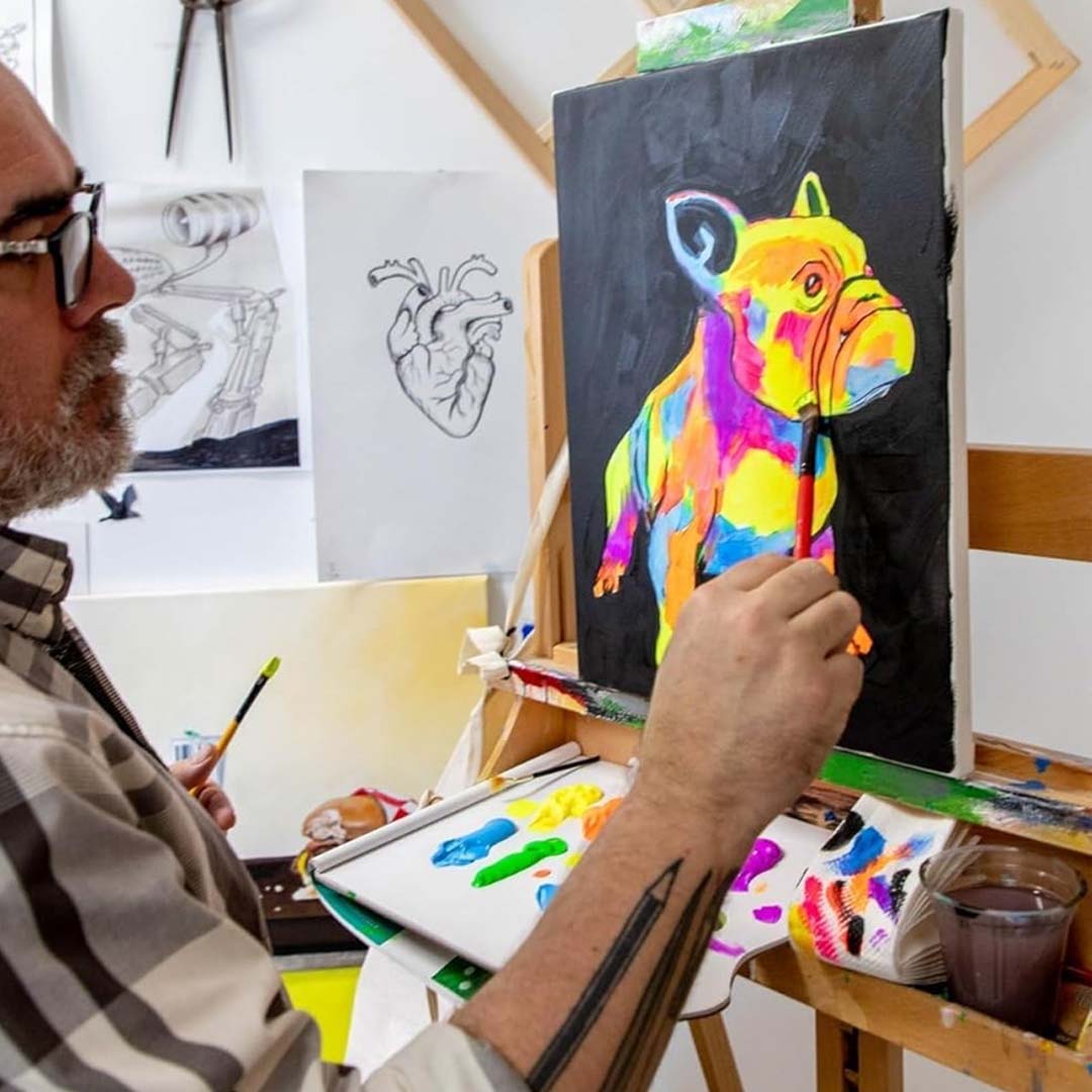 Mont Marte Fluoro Acrylic Paint