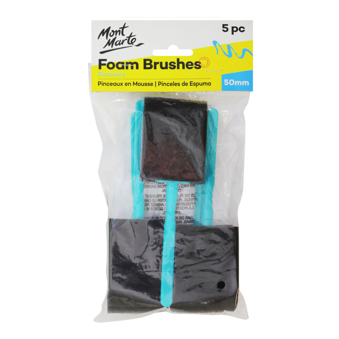Mont Marte Foam Brushes Discovery