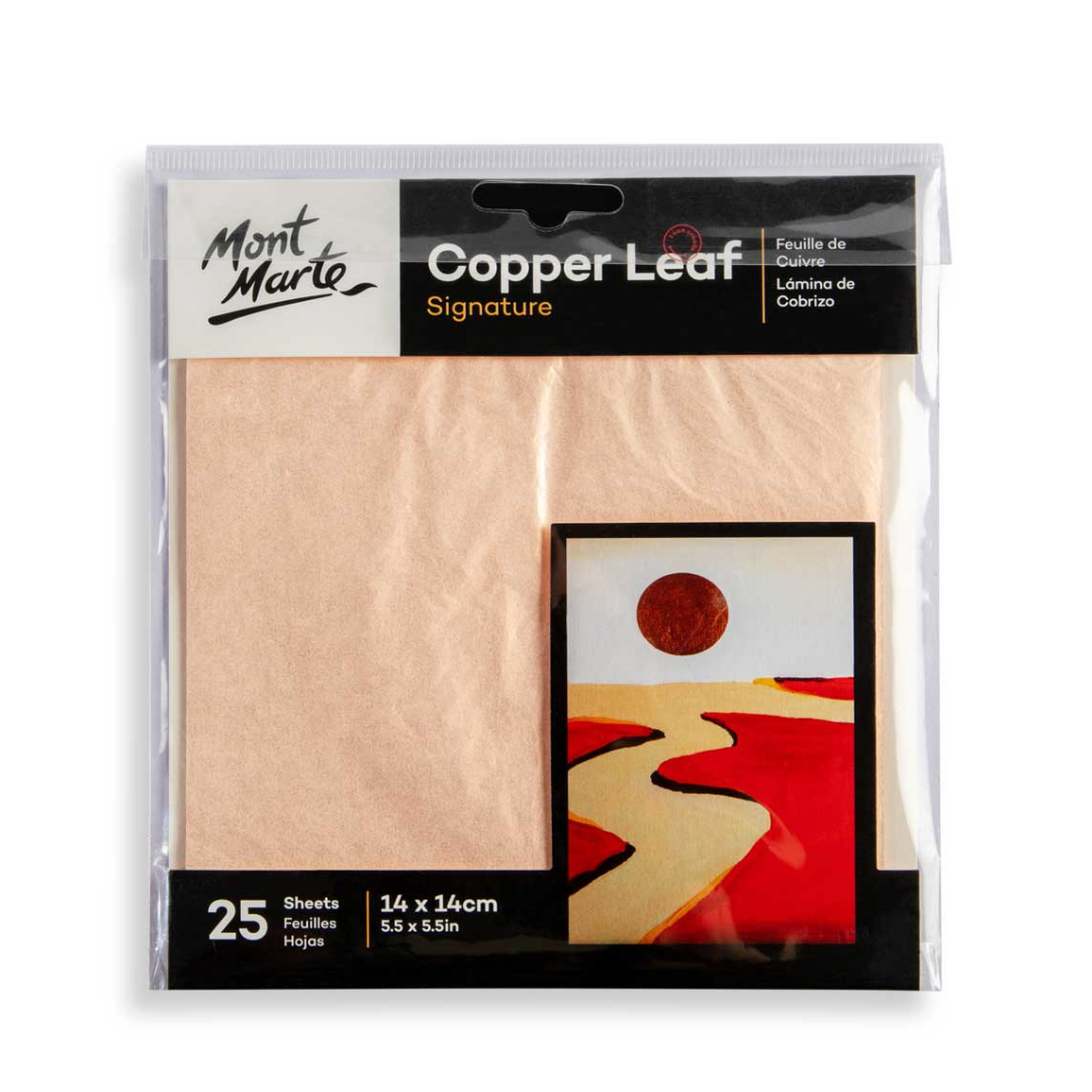 Mont Marte Imitation Leaf Signature 14cm x 14cm (5.5in) 25-Sheets