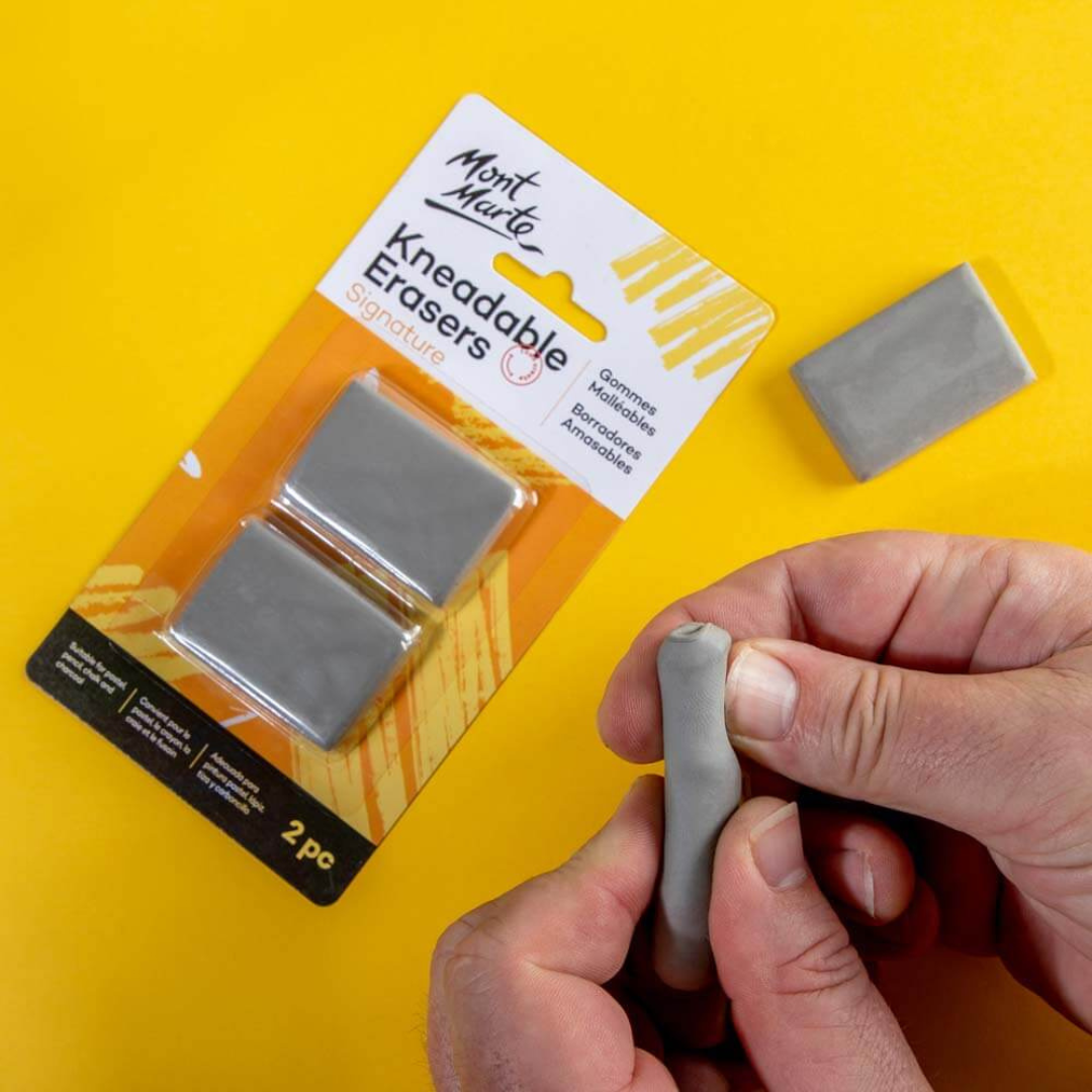 Mont Marte Kneadable Erasers Signature 2pc