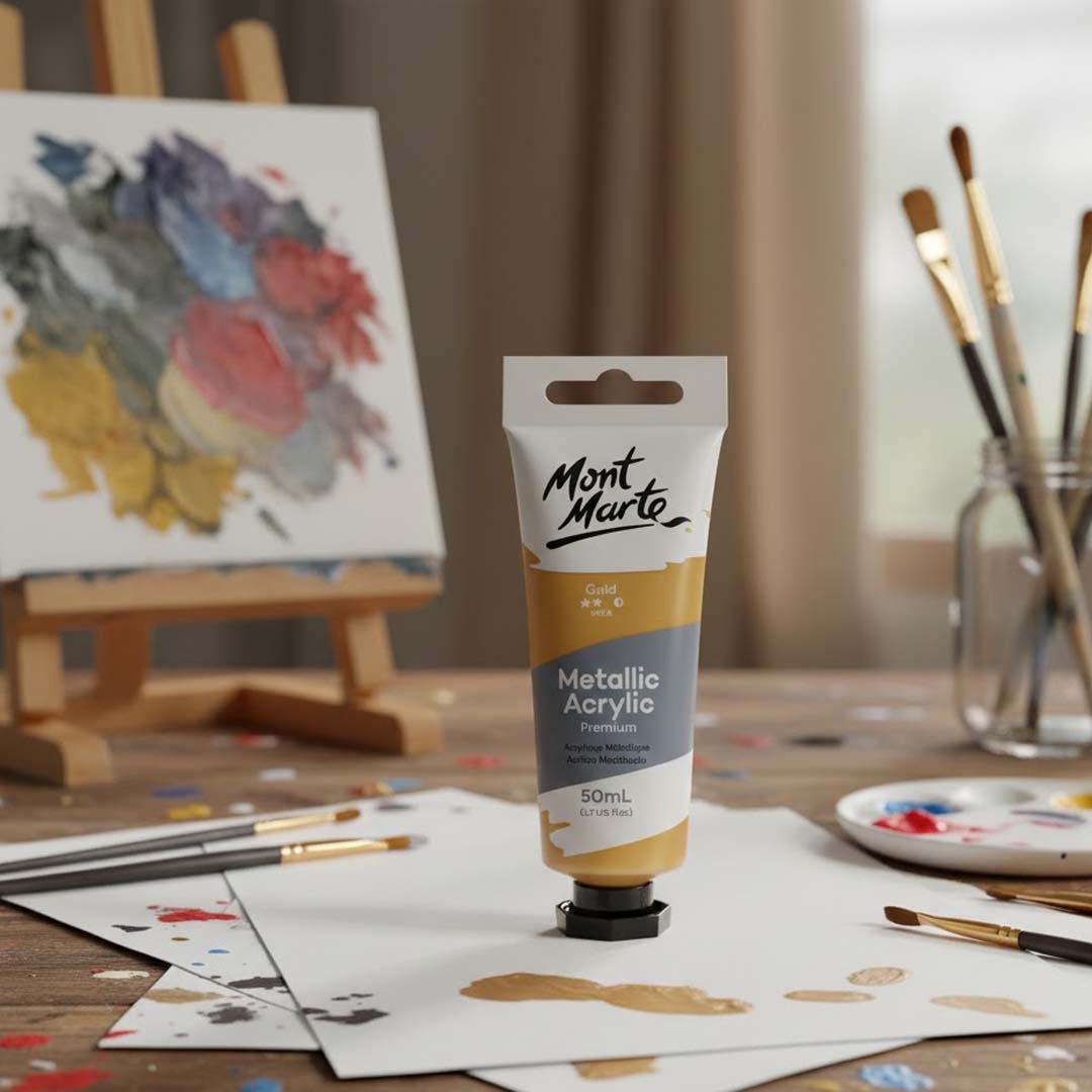 Mont Marte Metallic Acrylic Paint