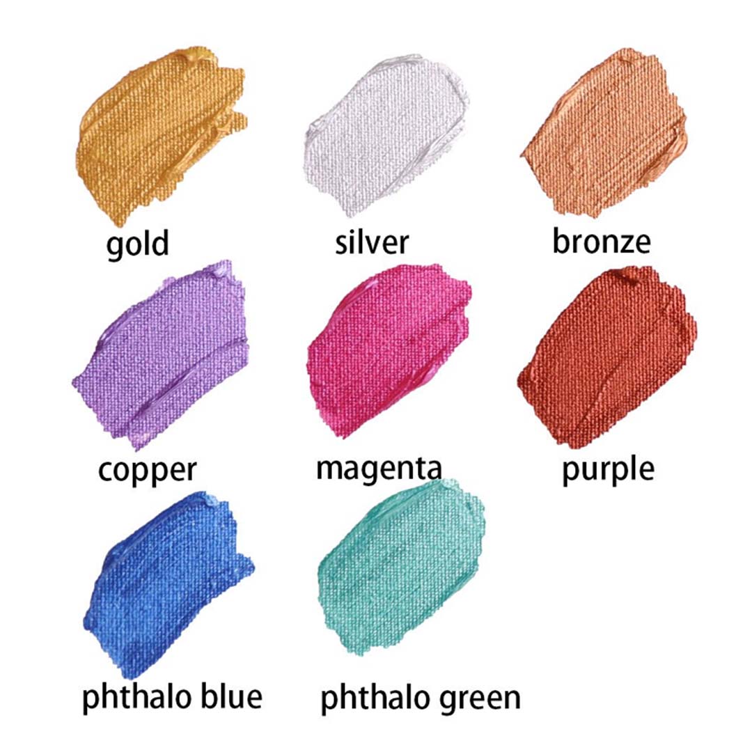 Mont Marte Metallic Acrylic Paint Set