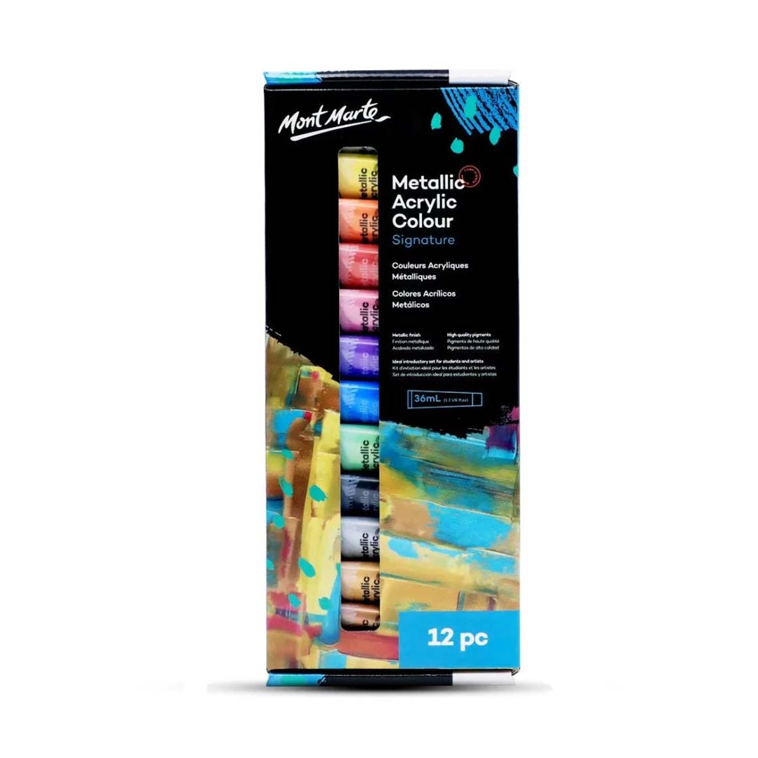 Mont Marte Metallic Acrylic Paints