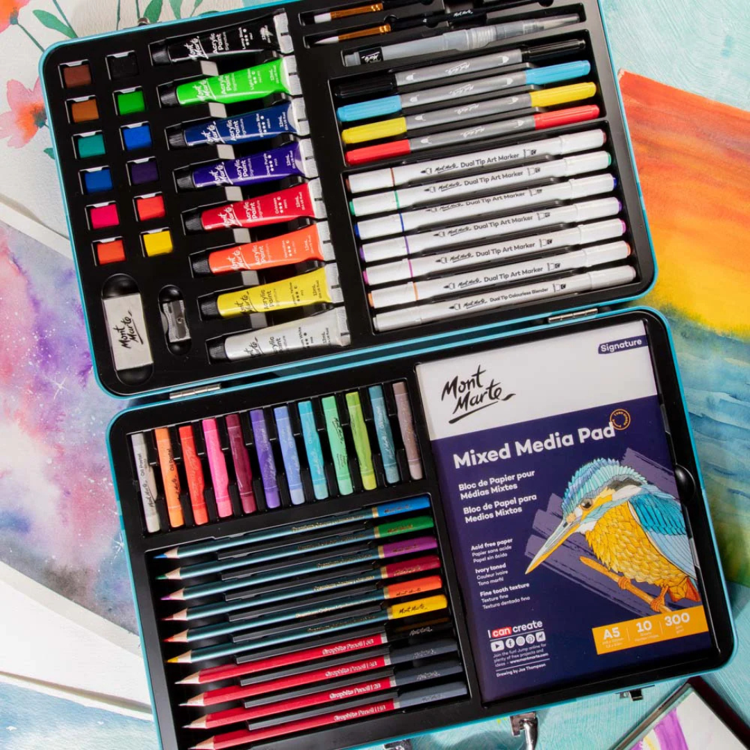 Mont Marte Mixed Media Art Set Signature 60pc