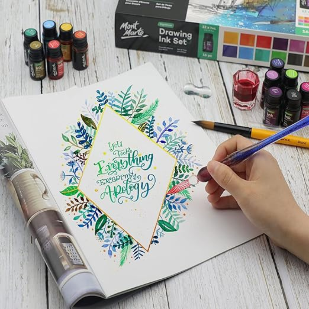 Mont Marte Mont Marte Drawing Ink Kit Signature 16pc