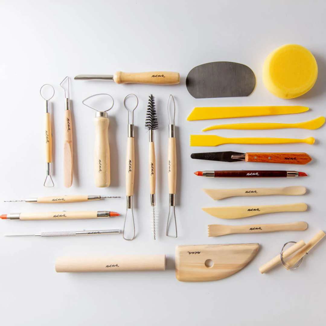 Mont Marte Pottery Tool Set Signature 23pc