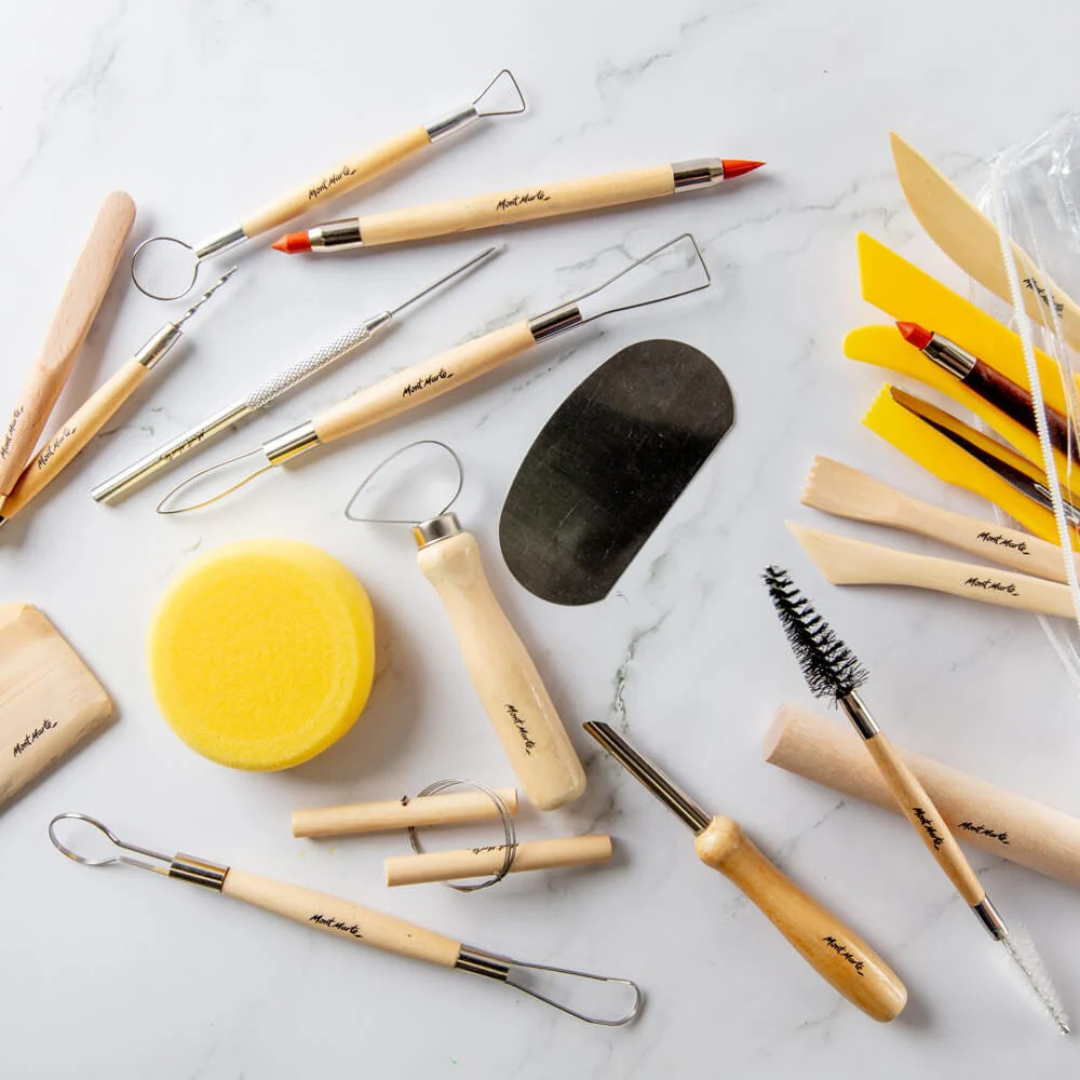 Mont Marte Pottery Tool Set Signature 23pc